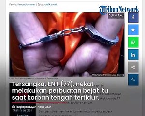 HEBOH Kakek 77 Tahun Rudapaksa Bocah Balita Kembar di Tasikmalaya, Beraksi saat Rumah korban Sepi