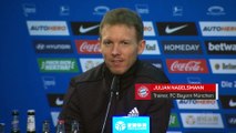 Nagelsmann scherzt: “So Julian, austeigen”