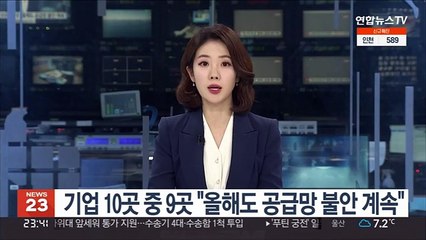 기업 10곳 중 9곳 "올해도 공급망 불안 계속"