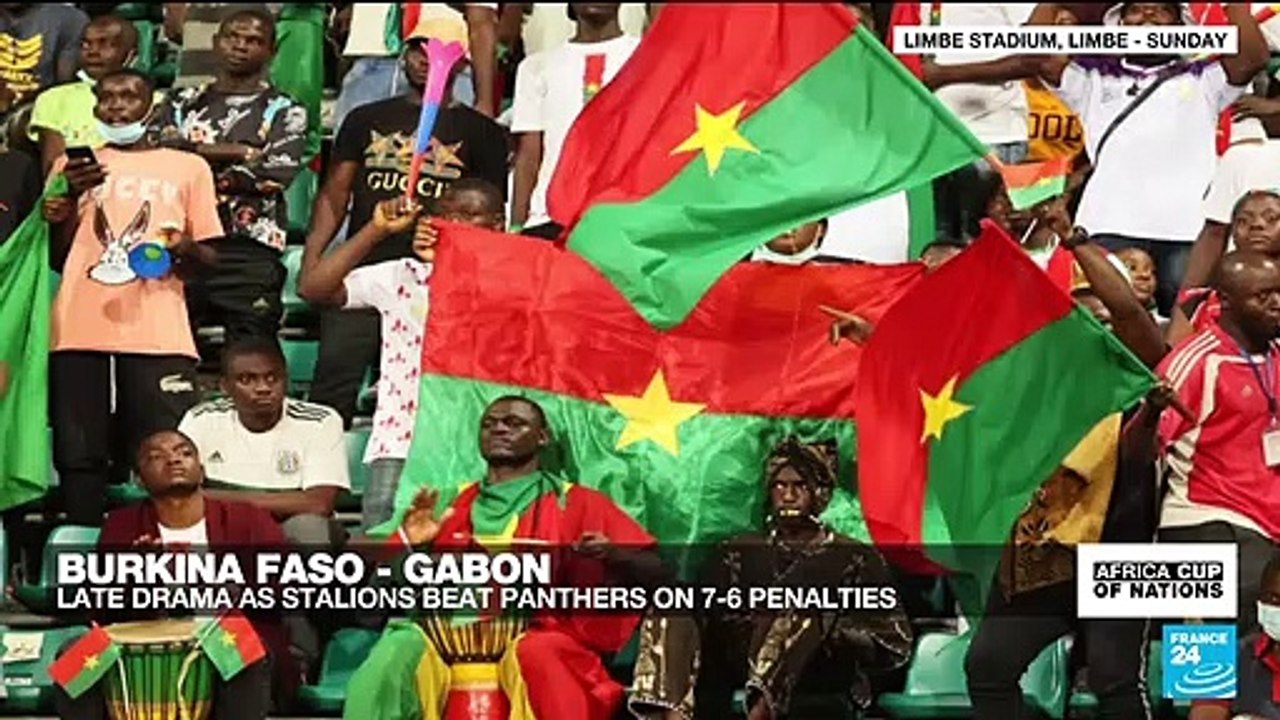 Burkina Faso beat Gabon on penalties to reach AFCON quarter-finals