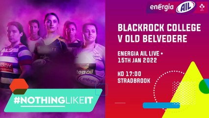 #EnergiaAIL Game Of The Week: Blackrock College v Old Belvedere