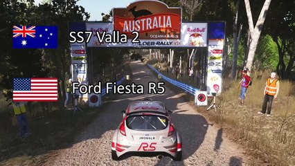 Australie SS7 - Valla 2 - Ford Fiesta R5