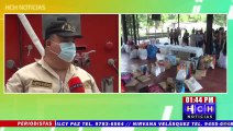 Cuerpo de Bomberos realiza actividad en refugio de Ticamaya, Choloma