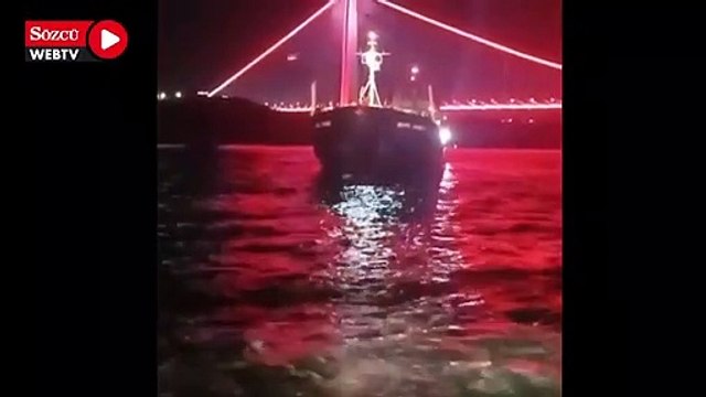 Boğaz trafiği çift yönlü askıya alındı
