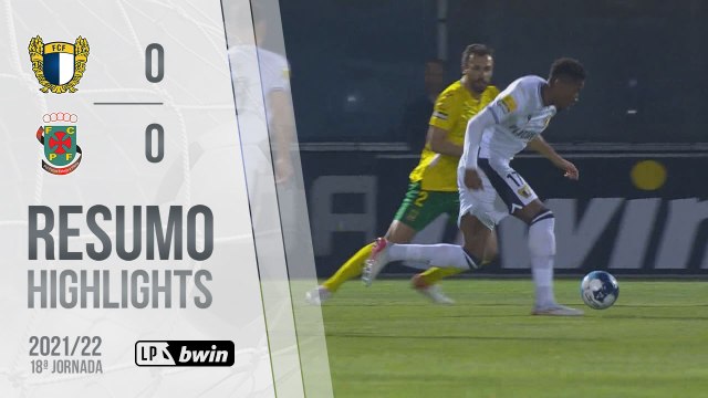 Highlights: Famalicão 0-0 Paços de Ferreira (Liga 21/22 #18)
