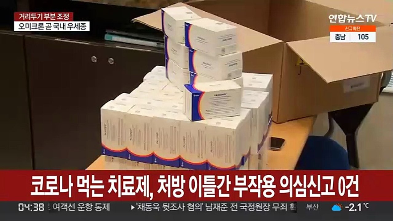 코로나19 먹는 치료제, 처방 이틀간 부작용 의심신고 0건