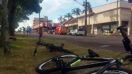 Adolescente de 14 anos é atingido por automóvel em Cascavel