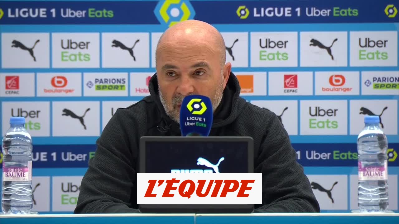 «On n'a pas été efficaces» - Foot - L1 - OM - Sampaoli