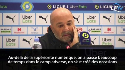 Sampaoli : "Ce fut un monologue de l'OM"