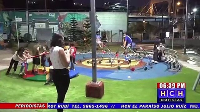 Capitalinos disfrutan de los parques de Vida Mejor pese a repunte de Covid19