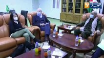 الرئيس الصحراوي يستقبل المبعوث الأممي للصحراء الغربية