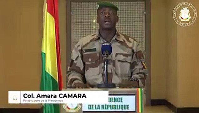 Décès du président IBK : les condoléances du colonel Mamadi Doumbouya