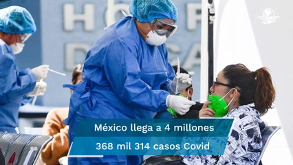 México suma otros 19 mil casos de Covid-19 este domingo