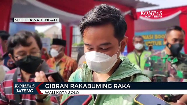 Stok Vaksin Booster Terbatas, Gibran Pinjam Daerah Lain