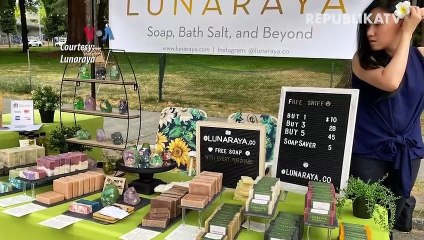 Lunaraya, Sabun Produksi Diaspora Indonesia di Seattle