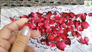 Shocking Results With Rose Petals Homemade Face Pack | Skin Care Tips | Aleezy Waqas