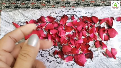 Shocking Results With Rose Petals Homemade Face Pack | Skin Care Tips | Aleezy Waqas