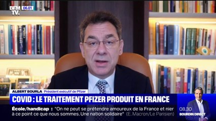 Covid-19: le patron de Pfizer annonce un plan d'investissement de plus de 520 millions d’euros en France sur 5 ans