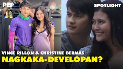 Vince Rillon & Christine Bermas, in love na sa isa't-isa?  | PEP Spotlight | Part 2: Chemistry