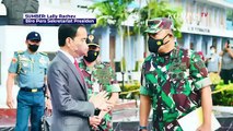 Potret Jokowi Berbincang Serius dengan Kepala BAIS TNI Sebelum ke Bandung