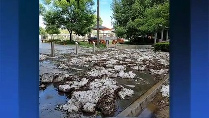 Clean up underway in Toowoomba following devastating storm