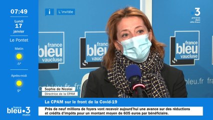 Sophie de Nicolaï, invitée de France Bleu Vaucluse