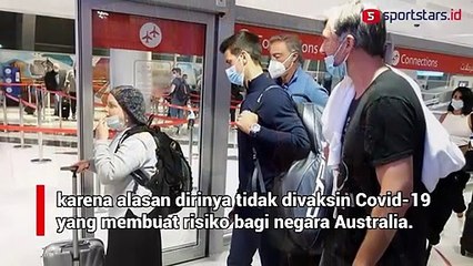 Dideportasi dan Batal Tampil di Australia Terbuka, Novak Djokovic Mendarat di Dubai