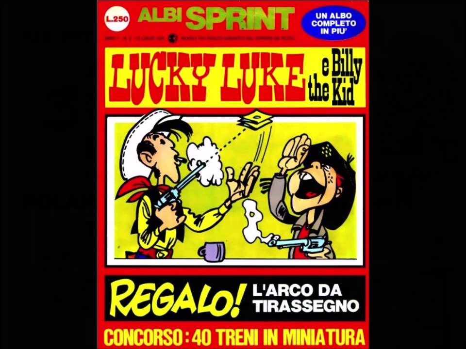 LUCKY LUKE---LUCKY LUKE E BILLY THE KID