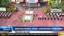 PRESISI Update 16.00 WIB Kapolres Probolinggo Pimpin Penandatanganan Pakta Integritas Bersih Korupsi dan Birokrasi