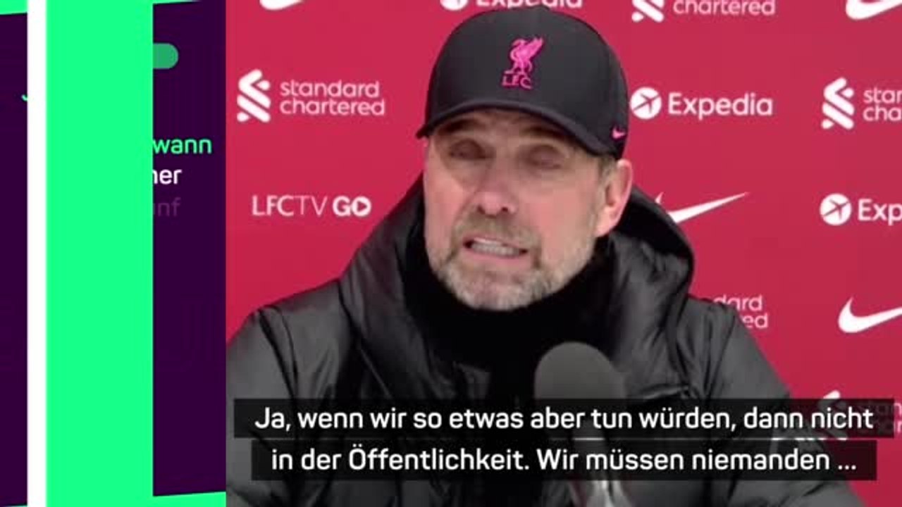 Trotz Riesenrückstand: Klopp glaubt an Titel-Chance