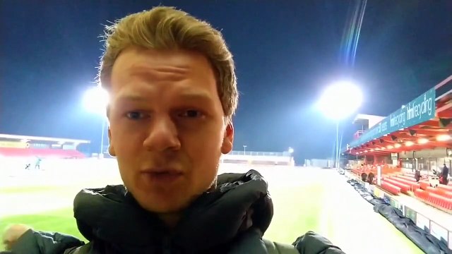 SAFC v Accrington Stanley: reaction from Joe Nicholson at the Wham Stadium