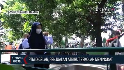PTM Digelar, Penjualan Atribut Sekolah Meningkat