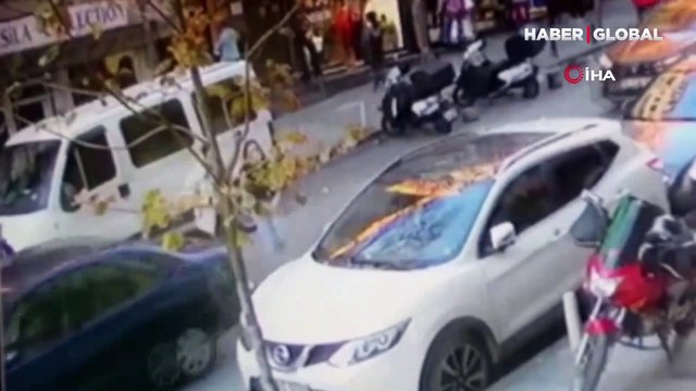 Görüntüler inanılmaz! Sevgili iki genç 'Badem’i böyle çaldı