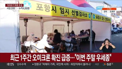 오미크론 검출률 두 배 껑충…"이번 주말 우세종화"