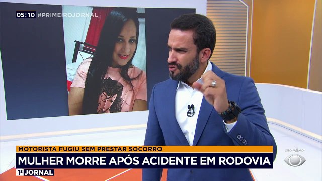 Uma mulher morreu e 3 pessoas da mesma família ficaram feridas após um acidente na Via Dutra, em São Paulo. O motorista do outro carro, que causou a batida, fugiu sem prestar socorro às vítimas.