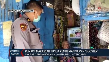 Pemkot Makassar Tunda Pemberian Vaksin Booster