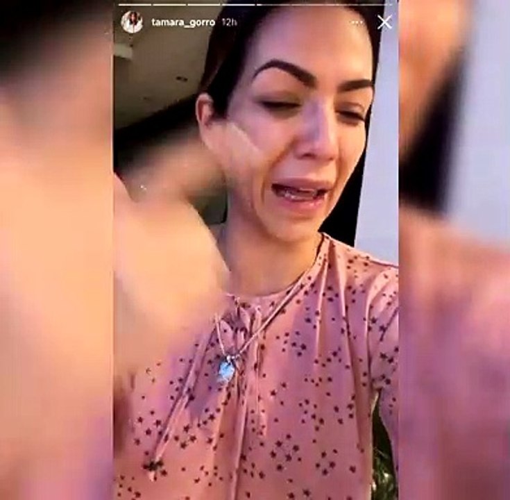 Tamara Gorro, a lágrima viva tras su ruptura con Ezequiel Garay
