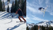 'Double the flips, Double the IMPACT of crashing *ABSOLUTE Ski Jump Fail* '