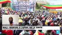 Mali- marche à l'appel de la junte: 