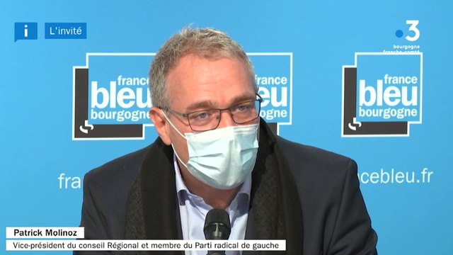 Patrick Molinoz, vice-président du conseil régional de Bourgogne Franche-Comté, soutient de Christiane Taubira