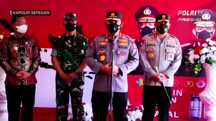 KAPOLRI SEPEKAN : Kapolri Meninjau Pembelajaran Tatap Muka di SMPN 6 Ambon (2/2)
