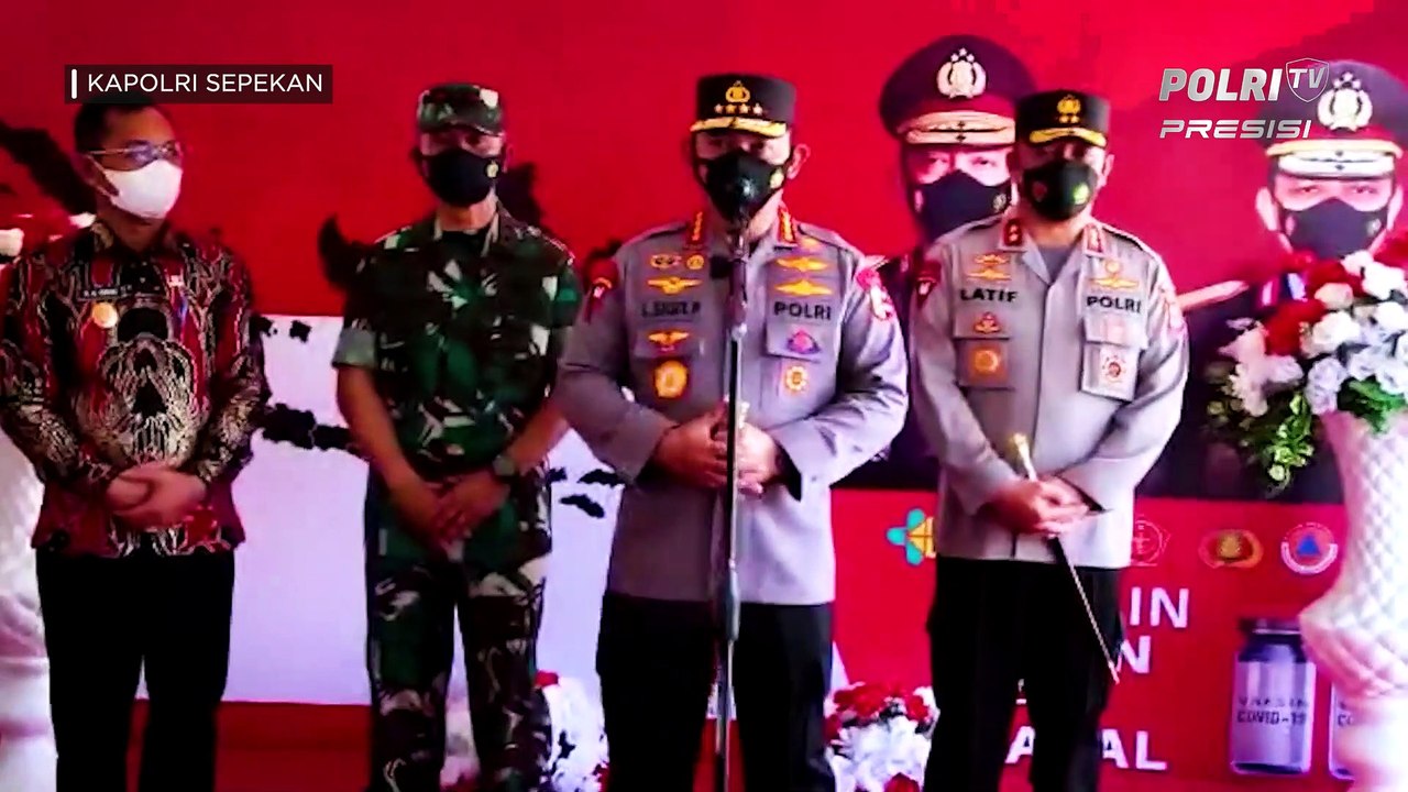 KAPOLRI SEPEKAN : Kapolri Meninjau Pembelajaran Tatap Muka di SMPN 6 Ambon (2/2)