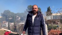 Doğu Kudüs'te evinden zorla çıkarılmak istenen Filistinli tüp gazlarla çatıya çıktı