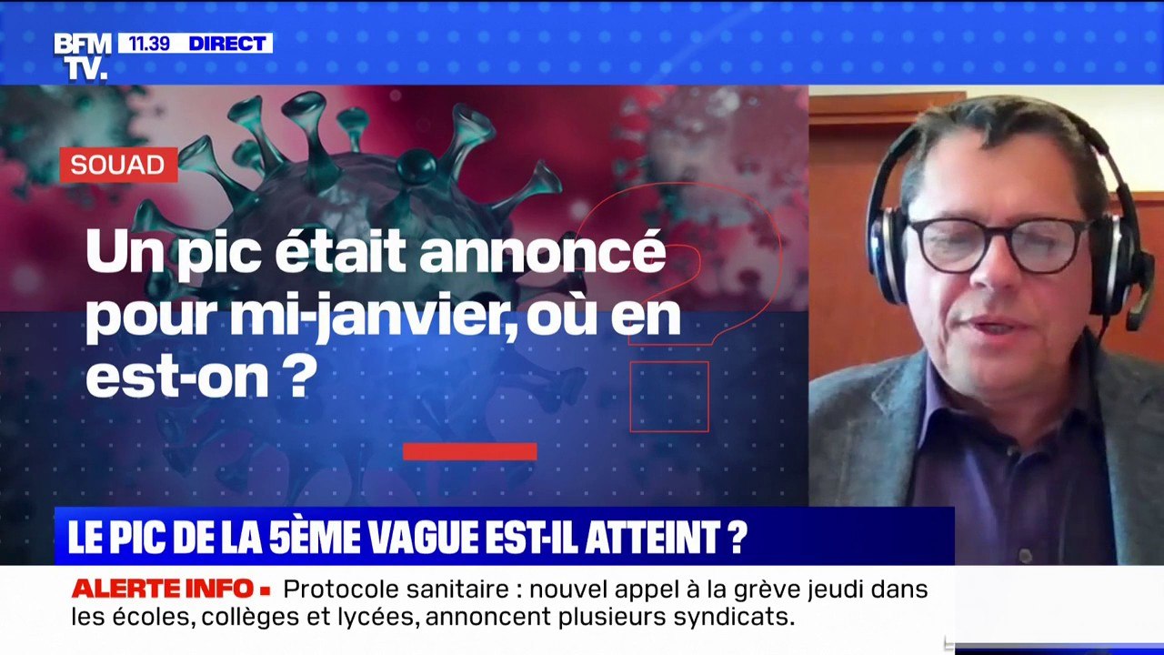 Covid-19: le pic de la 5ème vague est-il atteint? BFMTV répond à vos questions