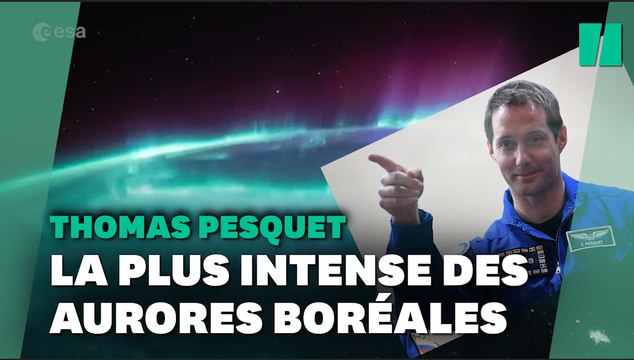 Cette aurore boréale filmée par Thomas Pesquet valait le coup d'attendre