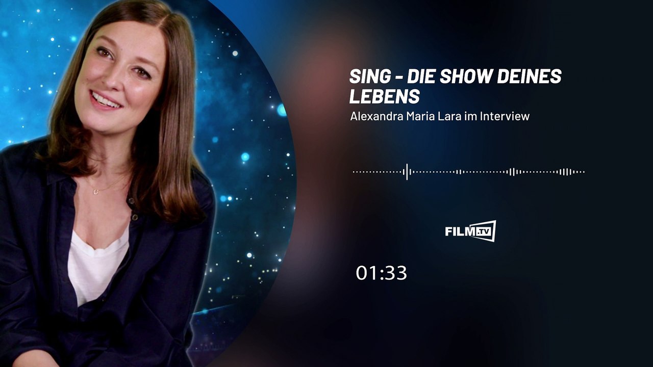 Alexandra Maria Lara: Ihr Sohn hat sie kaum erkannt als Schwein Rosita in „Sing“