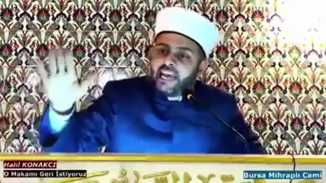İmamdan skandal hilafet çağrısı! O makamı geri almak için çalışacağız