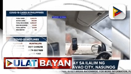 Mahigit 20 bahay sa ilalim ng Bolton Bridge sa Davao City, nasunog