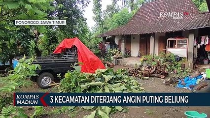 3 Kecamatan Diterjang Angin Puting Beliung