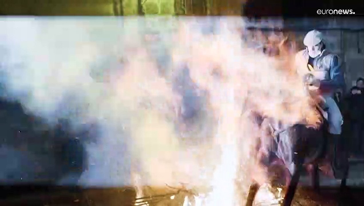 Regresan los saltos a caballo de las hogueras de las 'Luminarias' en España